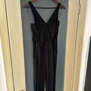 Zara Basic black jumpsuit